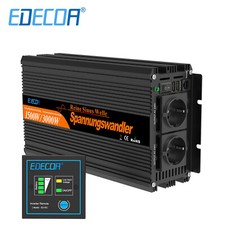 EDECOA Convertisseur 12V 220V