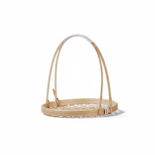 Panier bambou tressé à - panier,