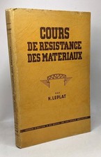 Cours de résistance des