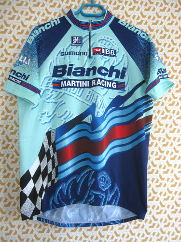Maillot cycliste bianchi - maillot,