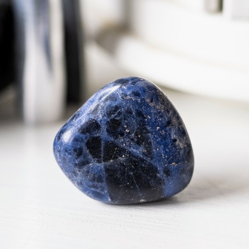 Sodalite pierre roulée - -, soin