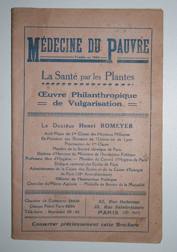 Henri romeyer medecine - henri,