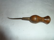 Alène courbe de Cordonnier outil ancien longueur 15 cm  objet de collection