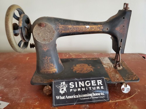 1906 antique singer sphinx - antique,
