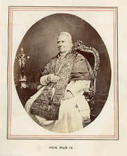 Vatican, Pope Pius IX  Vintage