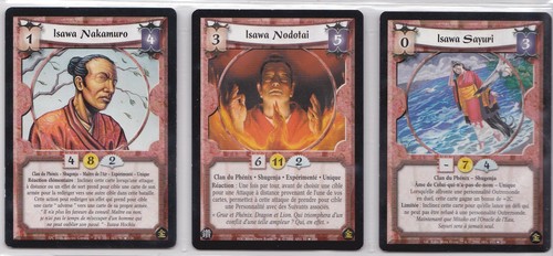 L5r lot cartes - -, rares