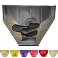 Caleçon latex slip nez éléphant sous vêtement érotique design taille basse