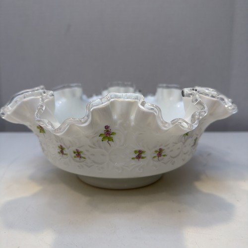 Fenton 5inch bowl silver - fenton,