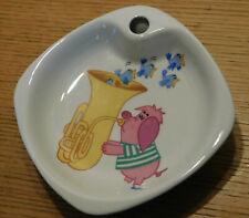 ASSIETTE CHAUFFANTE à bouillie bébé en PORCELAINE de LIMOGES solim barberousse