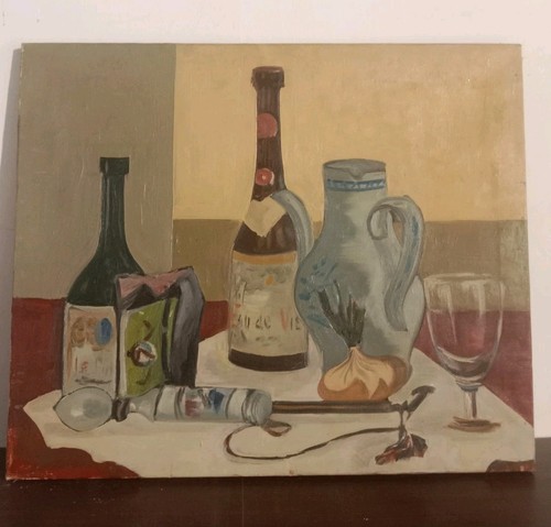 Cubisme peinture nature morte - peinture,