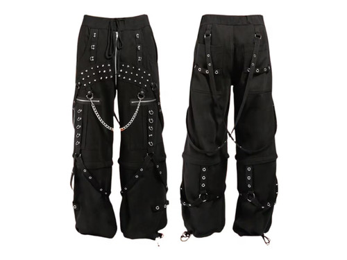 Pantalon coton clouté - en,