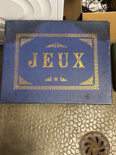 Coffret jeux ancien avec - «,