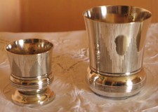 Coquetier et timbale art