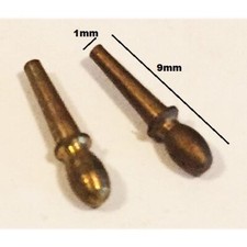 Paire De Chevilles En Laiton 9mm Pointe 1mm Accessoires Modélisme Naval AMATI