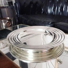 Rare plat rond art deco - rond,
