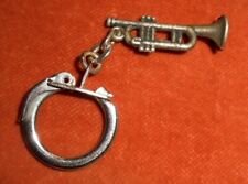 Porte-clés Key ring MINI Trompette à pistons  - 32 mm long  Instrument à Vent 