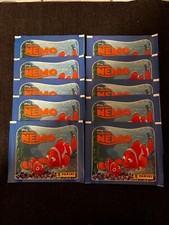 LOT 10 PACKETS POCHETTES PANINI LE MONDE DE NEMO FINDING NEMO DISNEY 2013  RARE