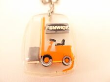 RARE Porte-clés / Key Ring BOURBON - FENWICK CHARIOT ELEVATEUR - NO LIQUID ! - 2