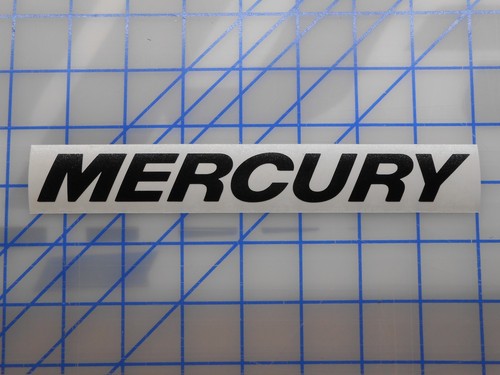 Mercury sticker 18 - mercury, 15"