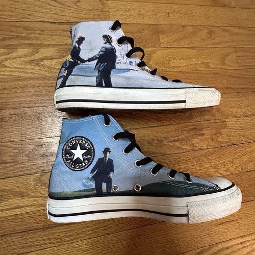 Rare converse pink - floyd, shoes