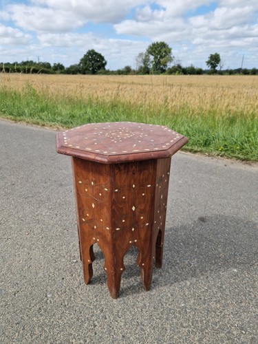 Ancienne table thé gueridon - table,