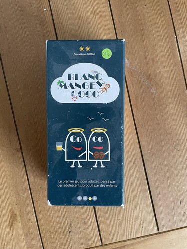Jeu société blanc - jeu,