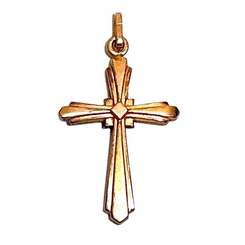 Ancienne art déco croix - art,