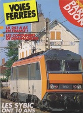 VOIES FERREES N°108 241 A 65 / SYBIC / PARIS - DIJON / BAIE DE SOMME / CONTAINER