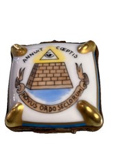 Boîte En Porcelaine De