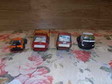 LOT DE 4  CAMIONS 2 TONKA+ 2 CAMIONS