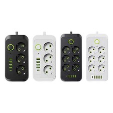 Adaptateur UE avec 4 rallonges