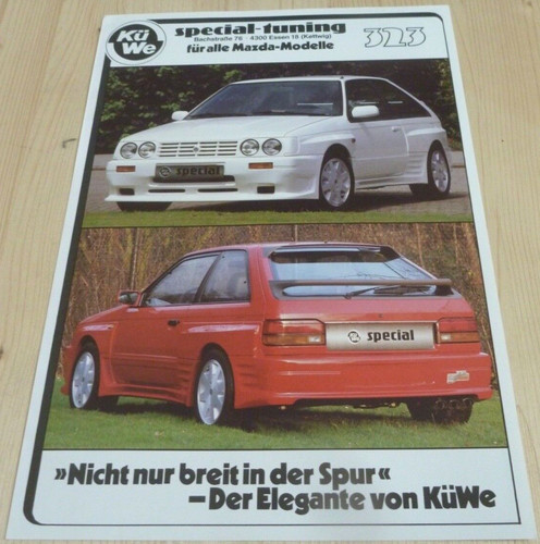 Küwe tuning mazda - kÜwe, 323