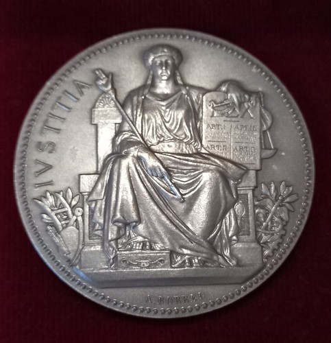Médaille bronze argenté - #,