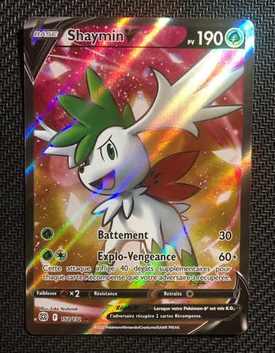 Carte pokémon shaymin - pokémon, v