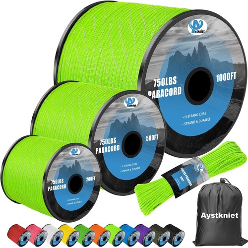 750ib reflective paracord - reflective,