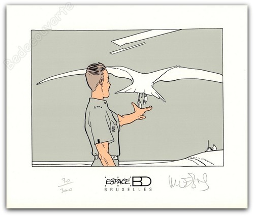 Libris sérigraphie moebius - ex-libris,