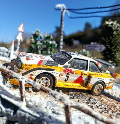 Diorama audi quattro evo2 - diorama,