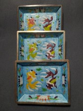 set de 3 vide-poches chinois