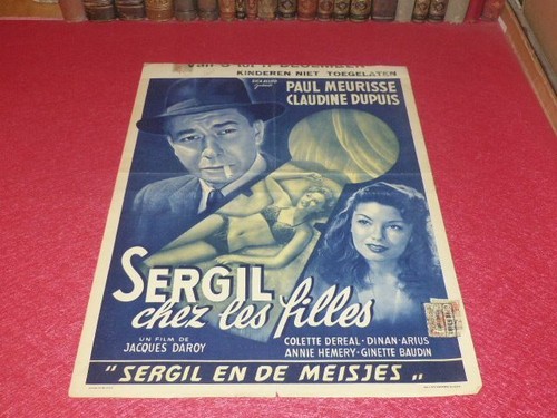 Cinema affiche originale belge - cinema,