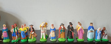 Anciens Santons Devineau - Série Provencale - "VENDU A L'UNITE" - Taille 9 cm
