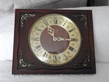 ancienne pendule murale VEDETTE pendulette horloge clock uhr FONCTIONNE  VINTAGE