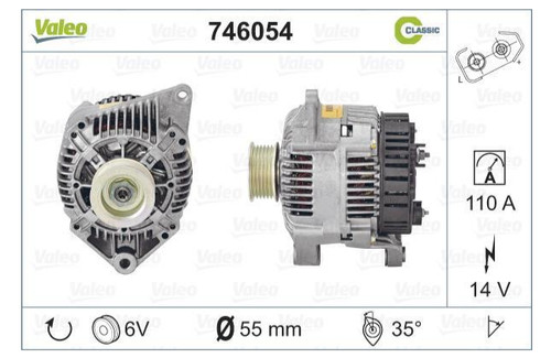 Alternateur valeo 746054 - valeo,