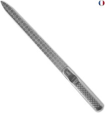 K-Pro lime à ongles en acier inoxydable avec coté grain grossier et fin - 15,4 c