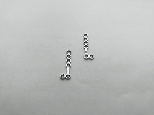 Maxillo faciale 5mm plaque - maxillo-faciale, l