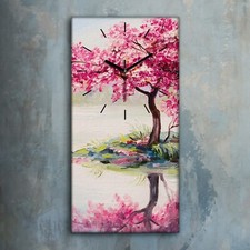 Horloge décorative sur toile