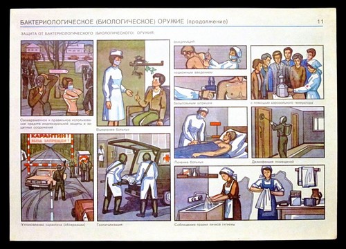 Ancienne affiche soviétique