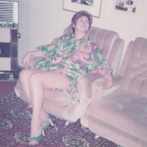 Belle jeune femme - bas, nylon