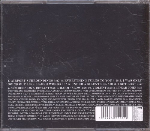 Loney dear - john, cd