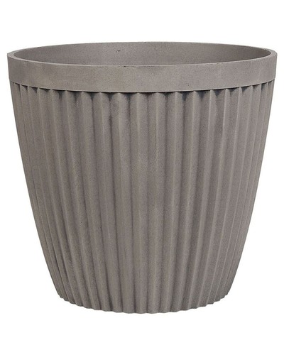 Cache pot gris - cache-pot, pierre
