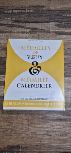 Carnet médailles voeux - de,